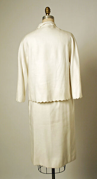 Suit, House of Balenciaga (French, founded 1937), linen, French
