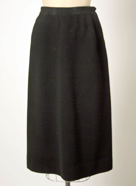 Ensemble, House of Balenciaga (French, founded 1937), wool, French