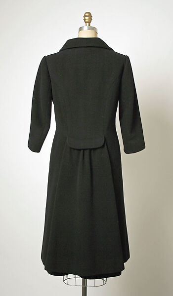 Ensemble, House of Balenciaga (French, founded 1937), wool, French