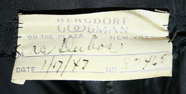 Evening dress, House of Balenciaga (French, founded 1937), silk, leather, cotton, French