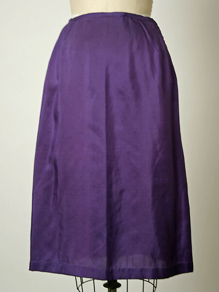 Afternoon dress, House of Balenciaga (French, founded 1937), silk, French