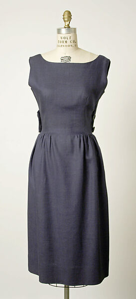 Ensemble, House of Balenciaga (French, founded 1937), linen, French