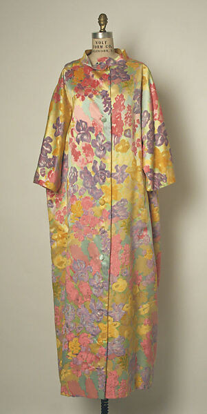 Loungewear, (a) House of Balenciaga (French, founded 1937), silk, French 