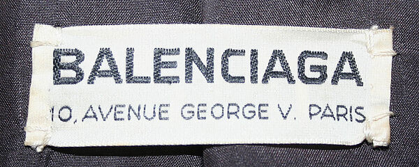 Ensemble, House of Balenciaga (French, founded 1937), silk, French