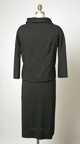 Suit, House of Balenciaga (French, founded 1937), wool, French