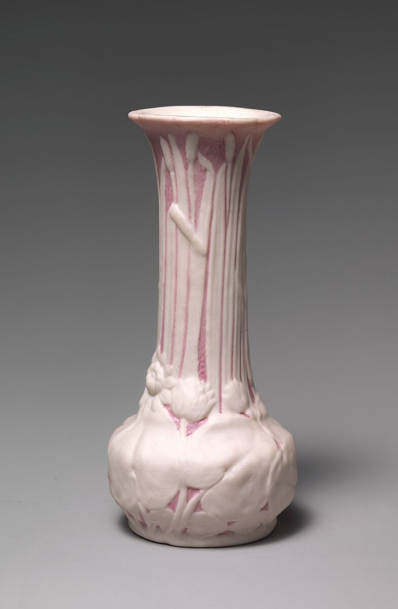 Vase, Parian porcelain, American 