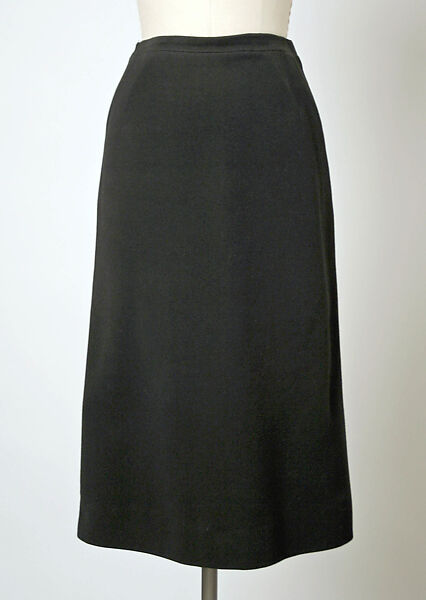 Suit, House of Balenciaga (French, founded 1937), wool, wood, French