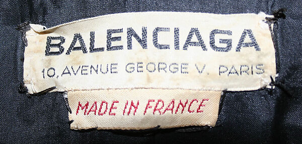 Suit, House of Balenciaga (French, founded 1937), wool, wood, French
