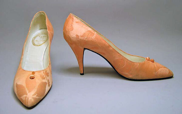 Evening ensemble, House of Balenciaga (French, founded 1937), silk, French