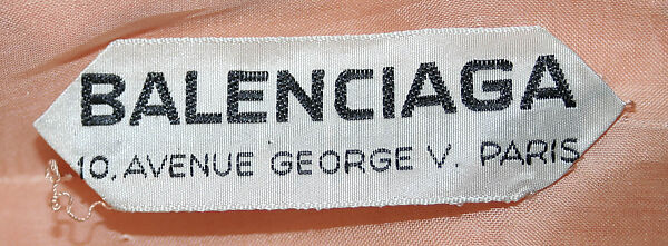 Evening ensemble, House of Balenciaga (French, founded 1937), silk, French