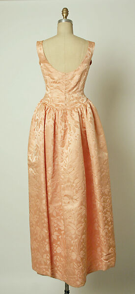 Evening ensemble, House of Balenciaga (French, founded 1937), silk, French