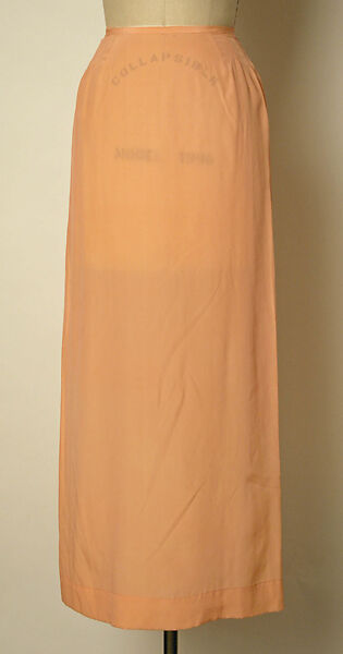 Evening ensemble, House of Balenciaga (French, founded 1937), silk, French