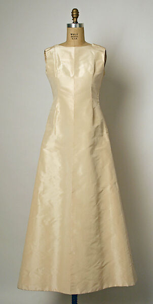Evening ensemble, House of Balenciaga (French, founded 1937), silk, French