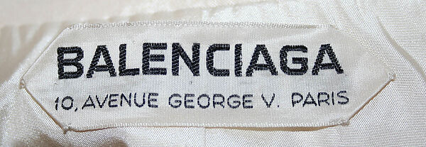 Evening ensemble, House of Balenciaga (French, founded 1937), silk, French
