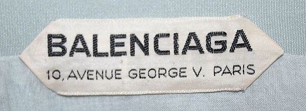 Cocktail dress, House of Balenciaga (French, founded 1937), silk, French