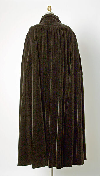 Evening coat, House of Balenciaga (French, founded 1937), silk, French