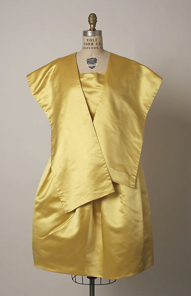 Cocktail dress, House of Balenciaga (French, founded 1937), silk, French 