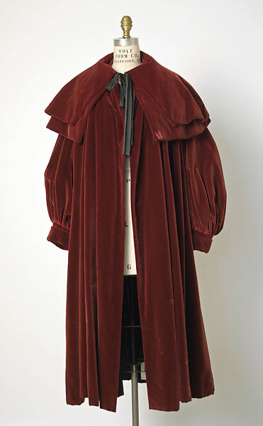 Evening coat, House of Balenciaga (French, founded 1937), [no medium available], French 