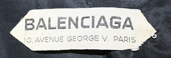 Evening coat, House of Balenciaga (French, founded 1937), [no medium available], French