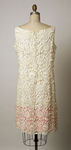 Evening dress, House of Balenciaga (French, founded 1937), cotton, French