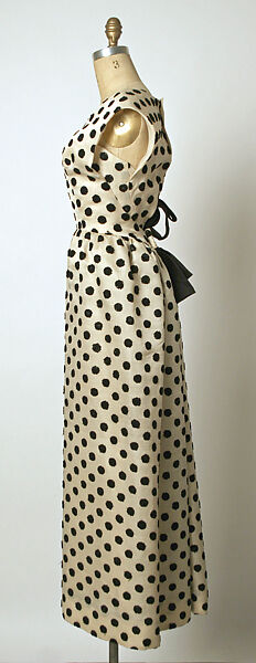 Evening dress, House of Balenciaga (French, founded 1937), silk, French