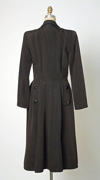 Coat, House of Balenciaga (French, founded 1937), silk, French
