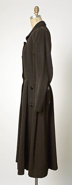 Coat, House of Balenciaga (French, founded 1937), silk, French