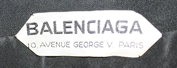 Dress, House of Balenciaga (French, founded 1937), silk, French
