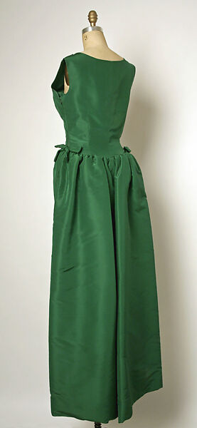 Evening dress, House of Balenciaga (French, founded 1937), silk, French