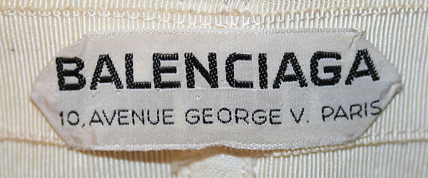 Evening dress, House of Balenciaga (French, founded 1937), silk, French
