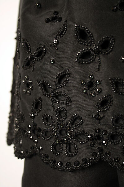 Cocktail dress, House of Balenciaga (French, founded 1937), silk, French