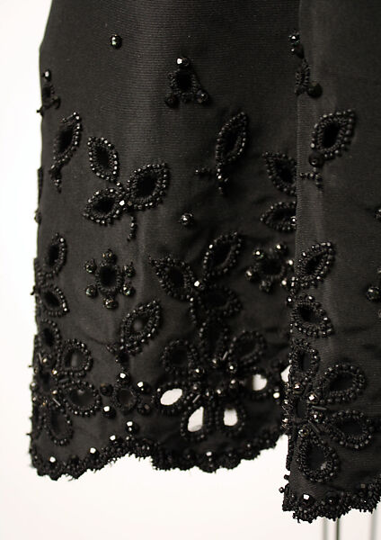 Cocktail dress, House of Balenciaga (French, founded 1937), silk, French