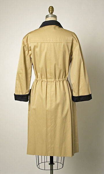 Raincoat, House of Balenciaga (French, founded 1937), [no medium available], French
