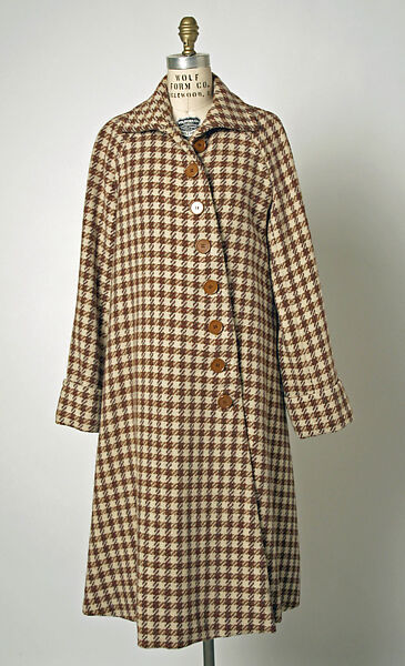 Coat, House of Balenciaga (French, founded 1937), wool, French 