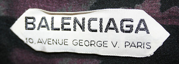 Cocktail dress, House of Balenciaga (French, founded 1937), silk, French