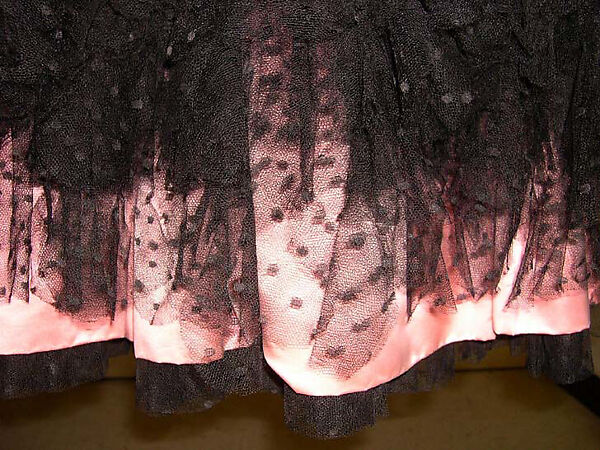 Evening skirt, House of Balenciaga (French, founded 1937), cotton, silk, French