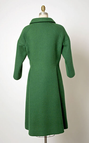 Coat, House of Balenciaga (French, founded 1937), wool, French