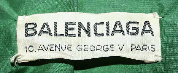 Coat, House of Balenciaga (French, founded 1937), wool, French