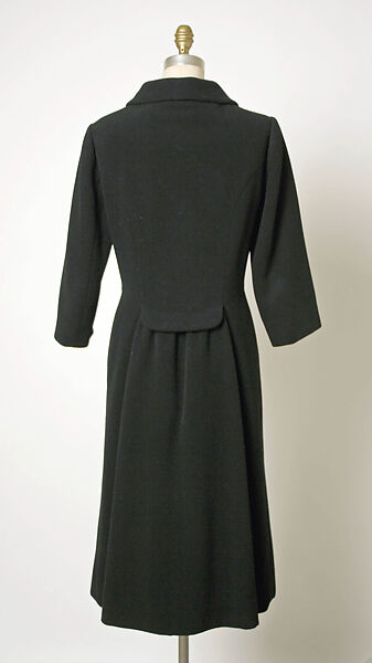 Coat, House of Balenciaga (French, founded 1937), wool, French