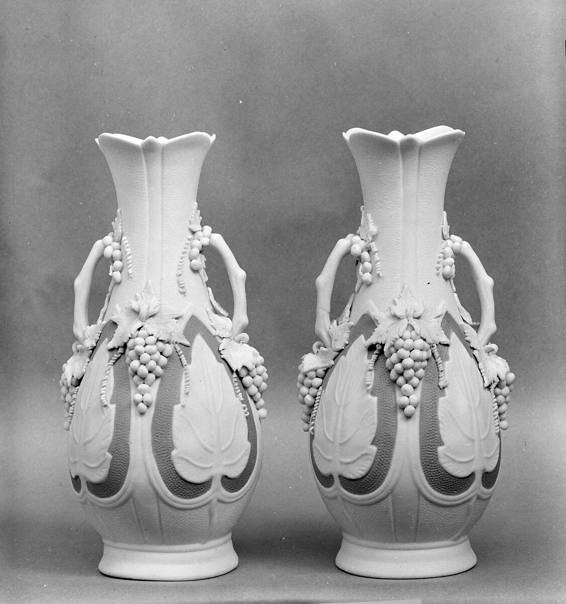 Vase, Parian porcelain, American 