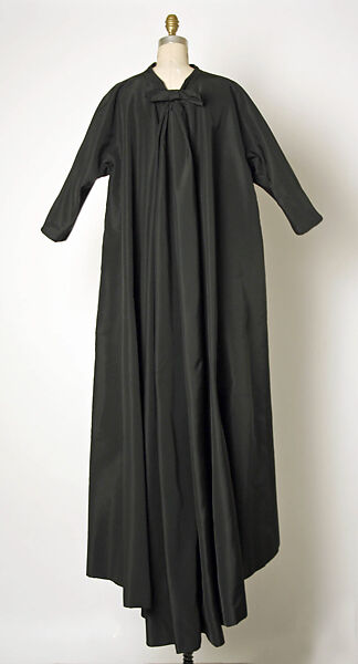 Evening coat, House of Balenciaga (French, founded 1937), silk, French