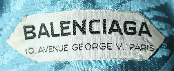 Housecoat, House of Balenciaga (French, founded 1937), silk, French