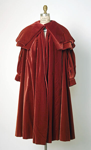 Evening coat, House of Balenciaga (French, founded 1937), silk, French