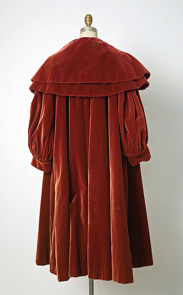 Evening coat, House of Balenciaga (French, founded 1937), silk, French