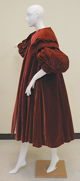 Evening coat, House of Balenciaga (French, founded 1937), silk, French