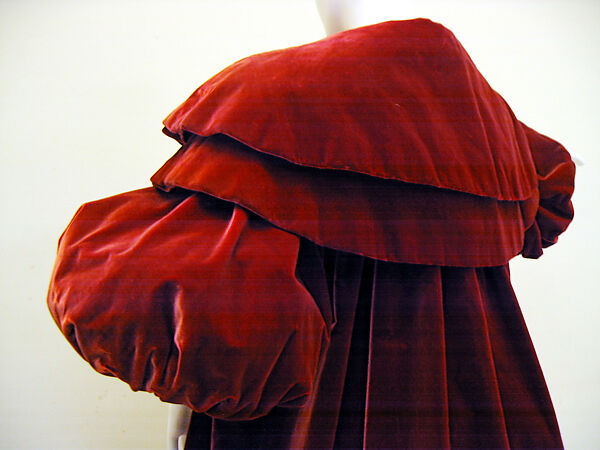 Evening coat, House of Balenciaga (French, founded 1937), silk, French