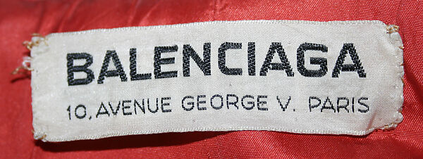 Evening coat, House of Balenciaga (French, founded 1937), silk, French