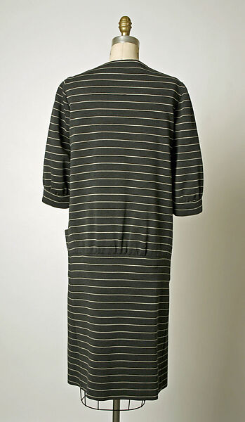 Dress, House of Balenciaga (French, founded 1937), wool, French