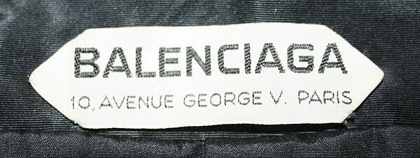 Dinner dress, House of Balenciaga (French, founded 1937), silk, French