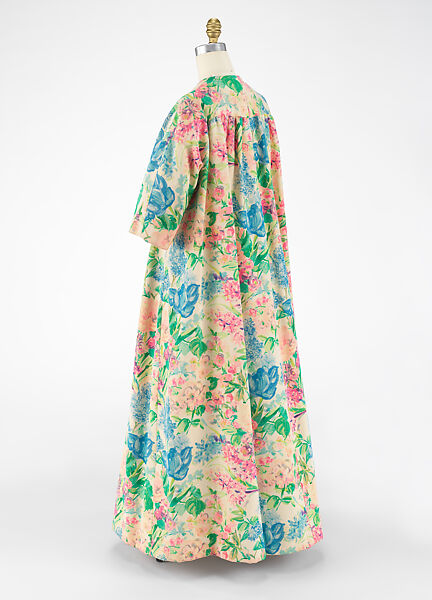 Housecoat, House of Balenciaga (French, founded 1937), silk, French